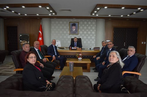 SGK HAFTASI KAPSAMINDA KAYMAKAMIMIZ SAYIN KEMAL YILDIZ'A ZİYARET GERÇEKLEŞTİRİLDİ